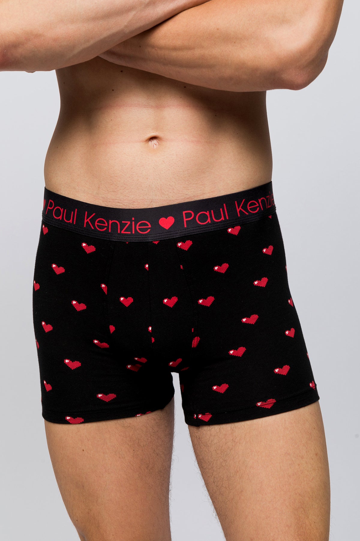 Valentine Collection - Erkek Boxer - Pixel Love
