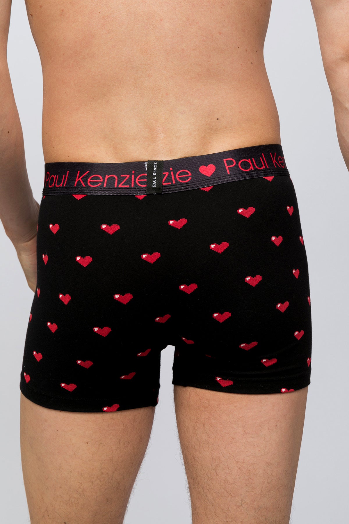 Valentine Collection - Erkek Boxer - Pixel Love