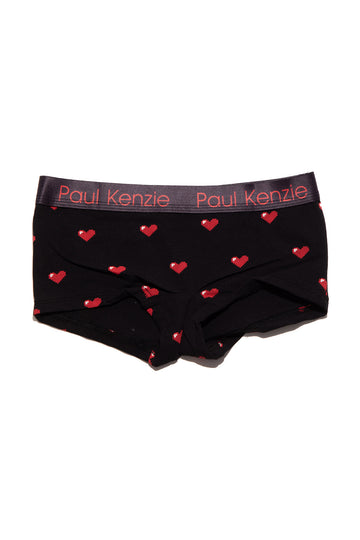 Valentine Collection - Kadın Boyshort Külot - Pixel Love