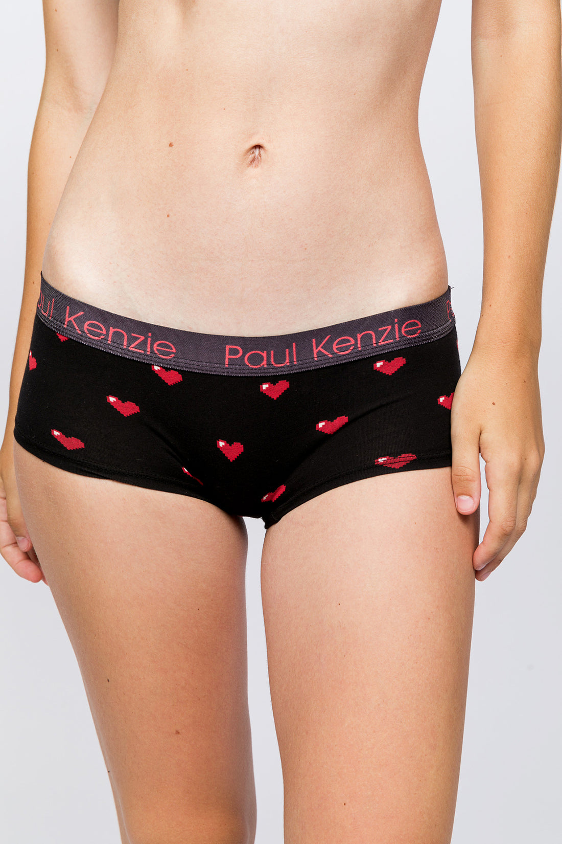 Valentine Collection - Kadın Boyshort Külot - Pixel Love