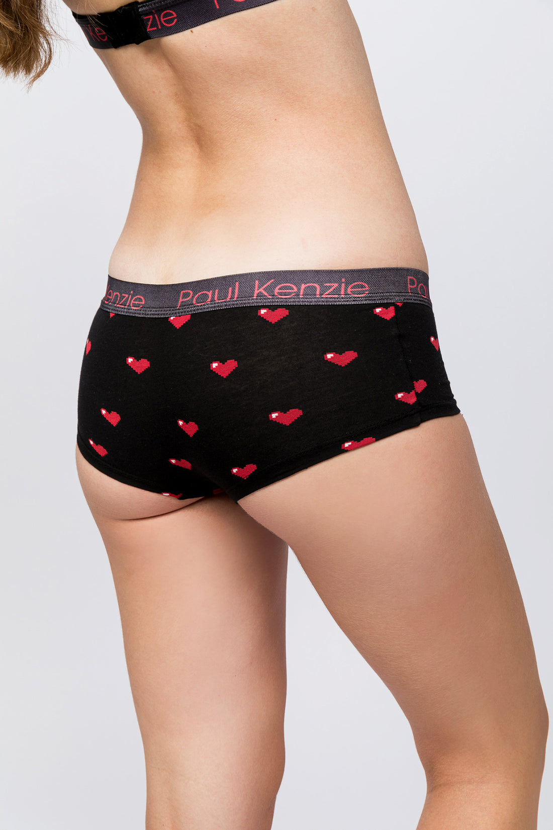 Valentine Collection - Kadın Boyshort Külot - Pixel Love