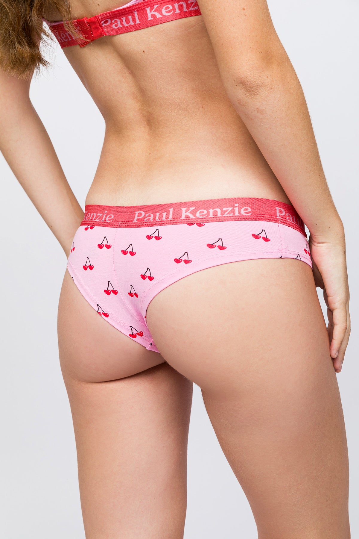 Valentine Collection - Kadın Cheeky Külot - Cherries On Top