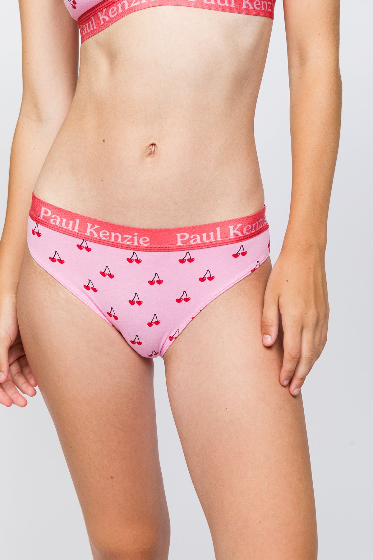 Valentine Collection - Kadın Slip Külot - Cherries On Top