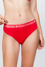 Valentine Collection - Kadın Slip Külot - I Love My GF/BF