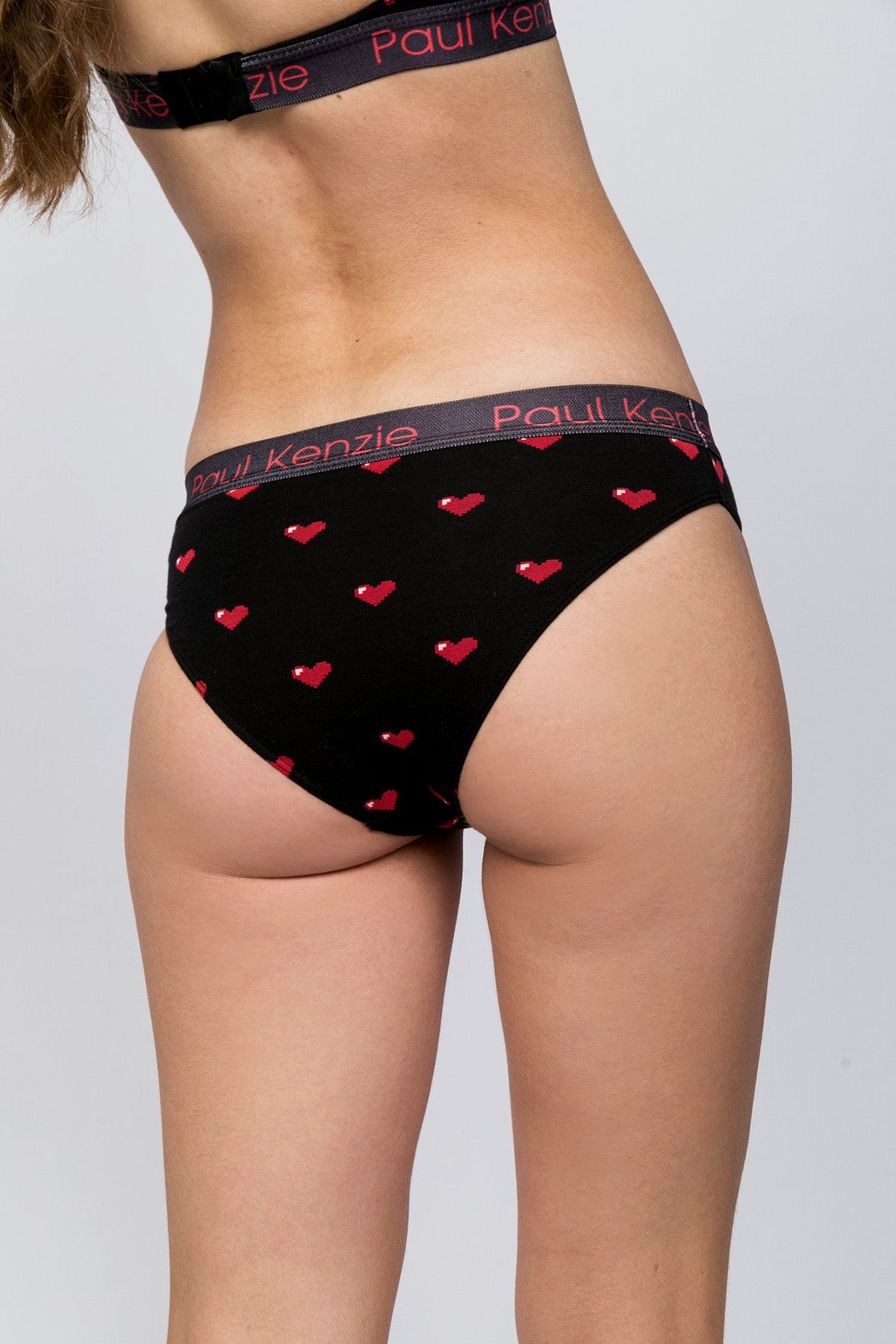 Valentine Collection - Kadın Slip Külot - Pixel Love