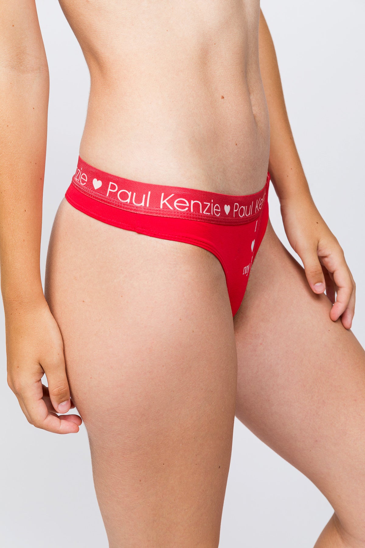 Valentine Collection - Kadın String Külot - I Love My GF/BF