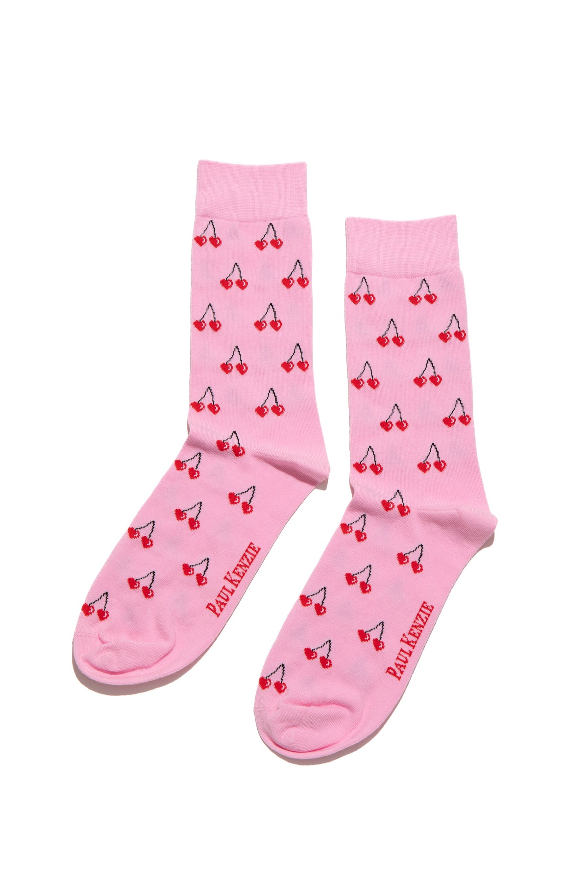 Valentine Collection - Unisex Çorap - Cherries On Top