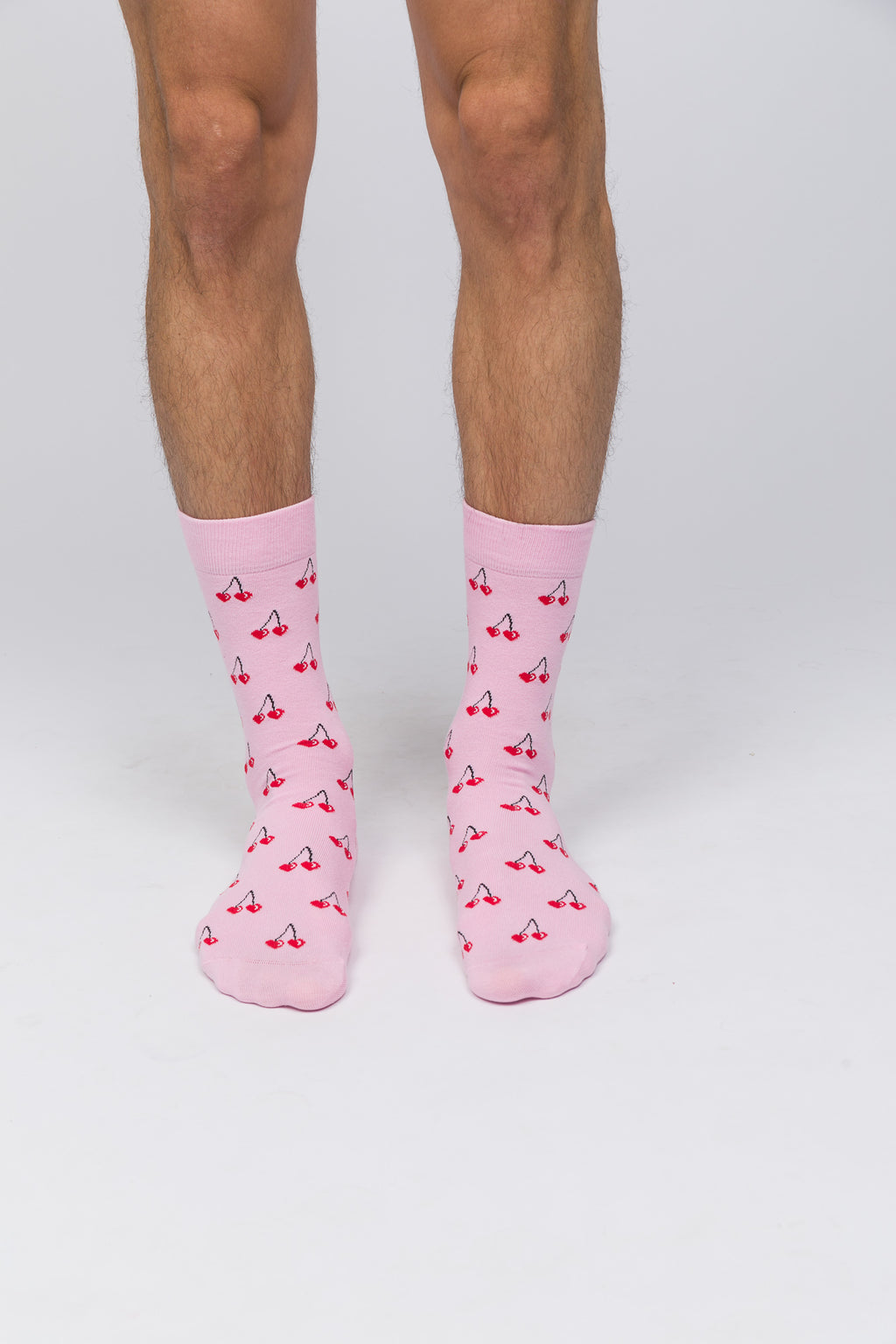 Valentine Collection - Unisex Çorap - Cherries On Top