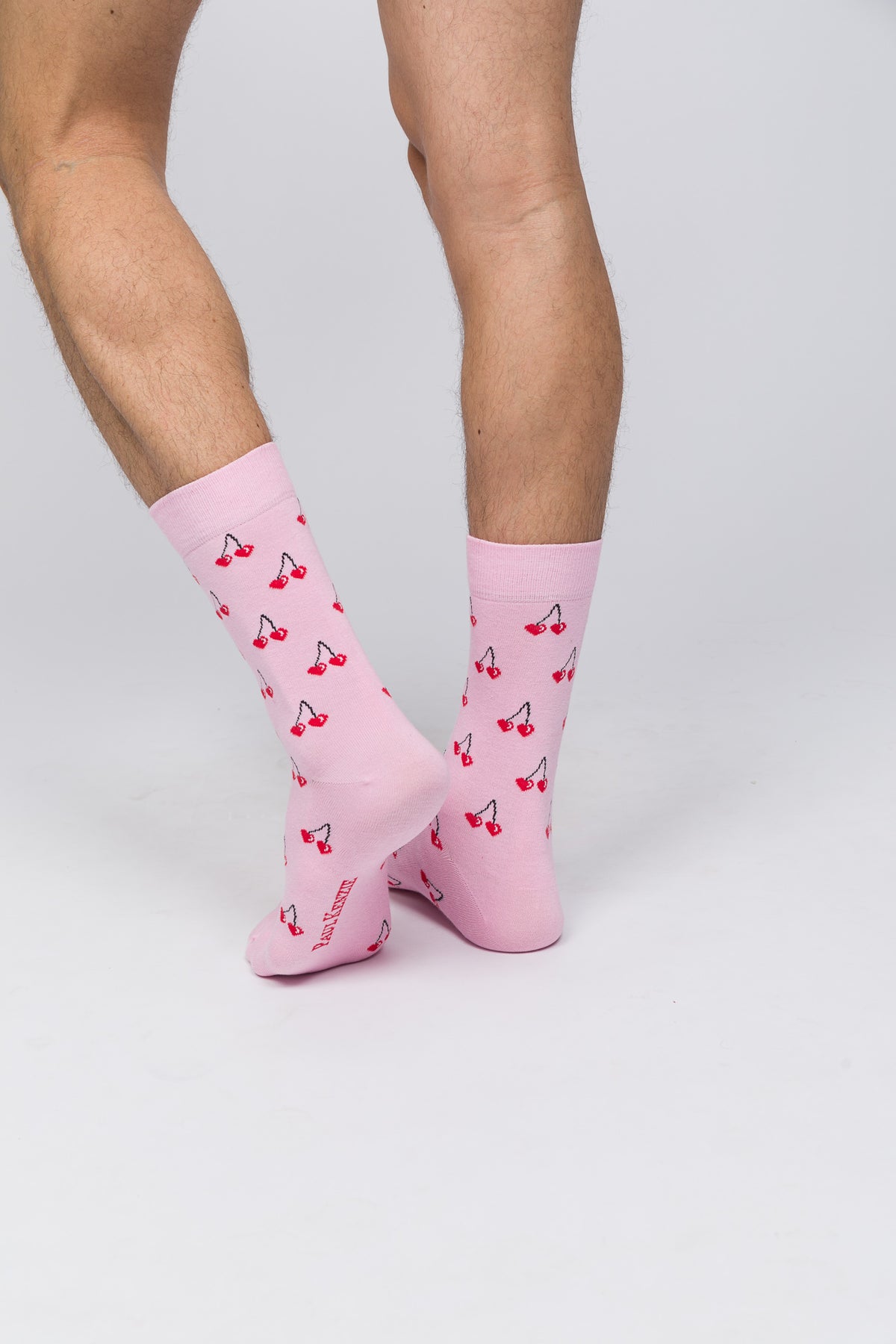 Valentine Collection - Unisex Çorap - Cherries On Top