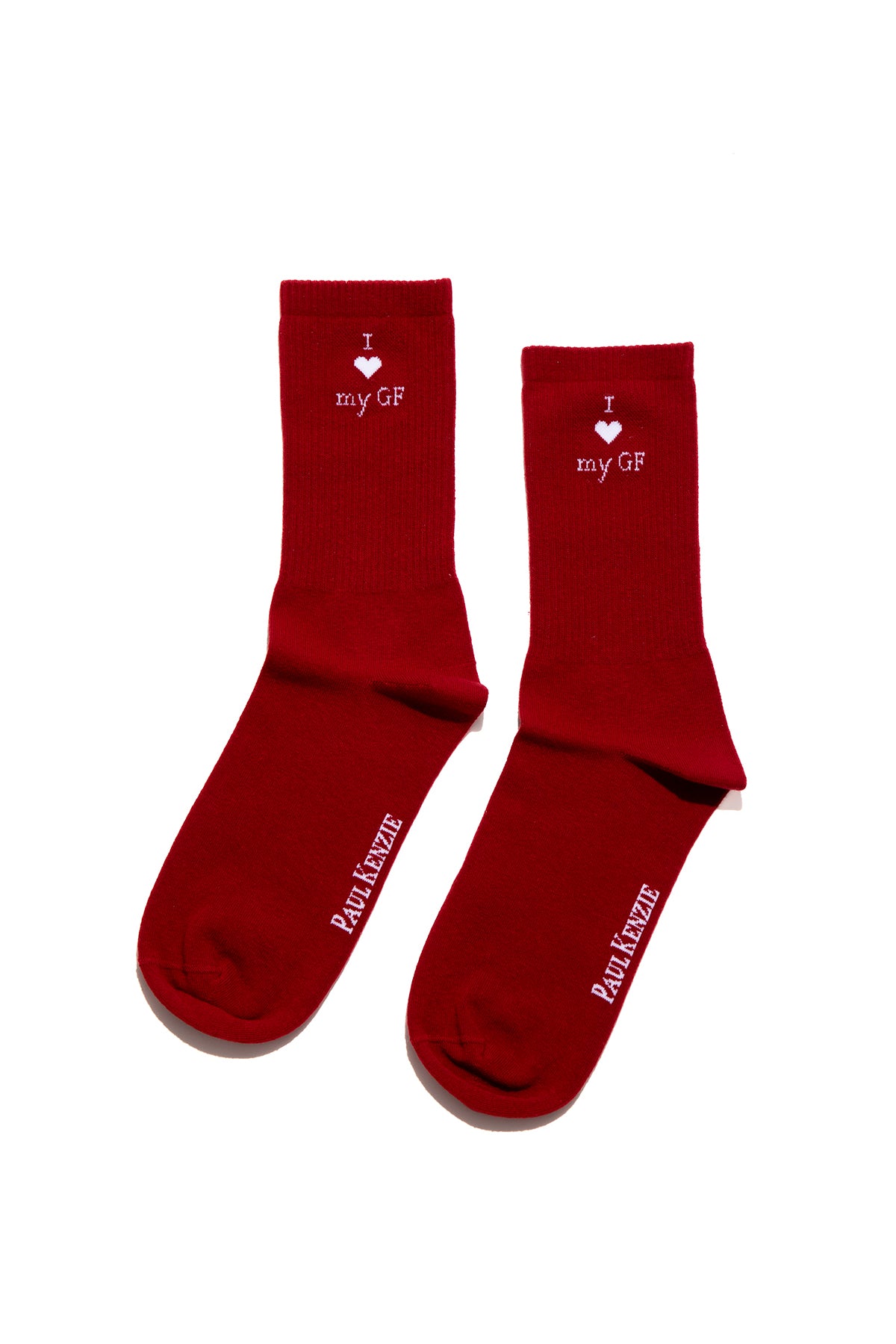 Valentine Collection - Unisex Çorap - I Love My GF/BF