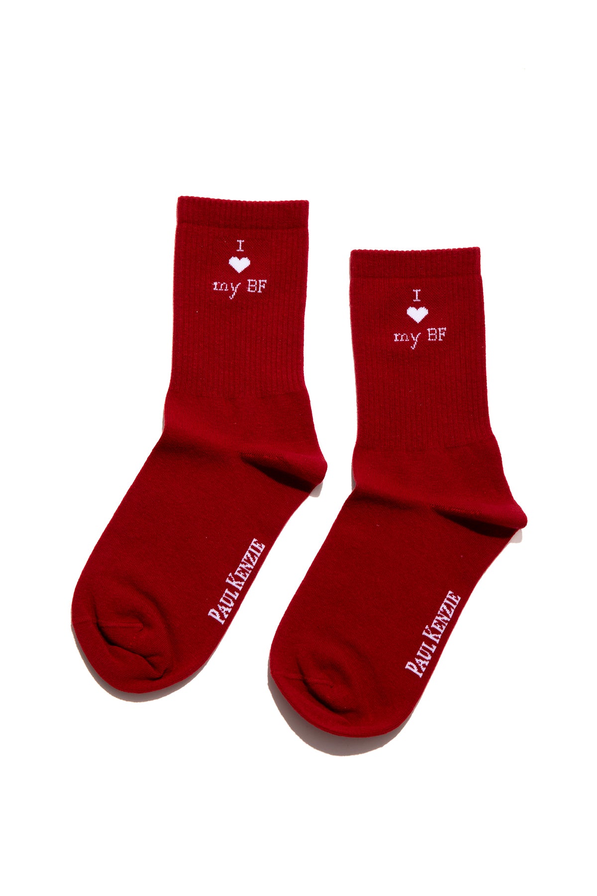 Valentine Collection - Unisex Çorap - I Love My GF/BF